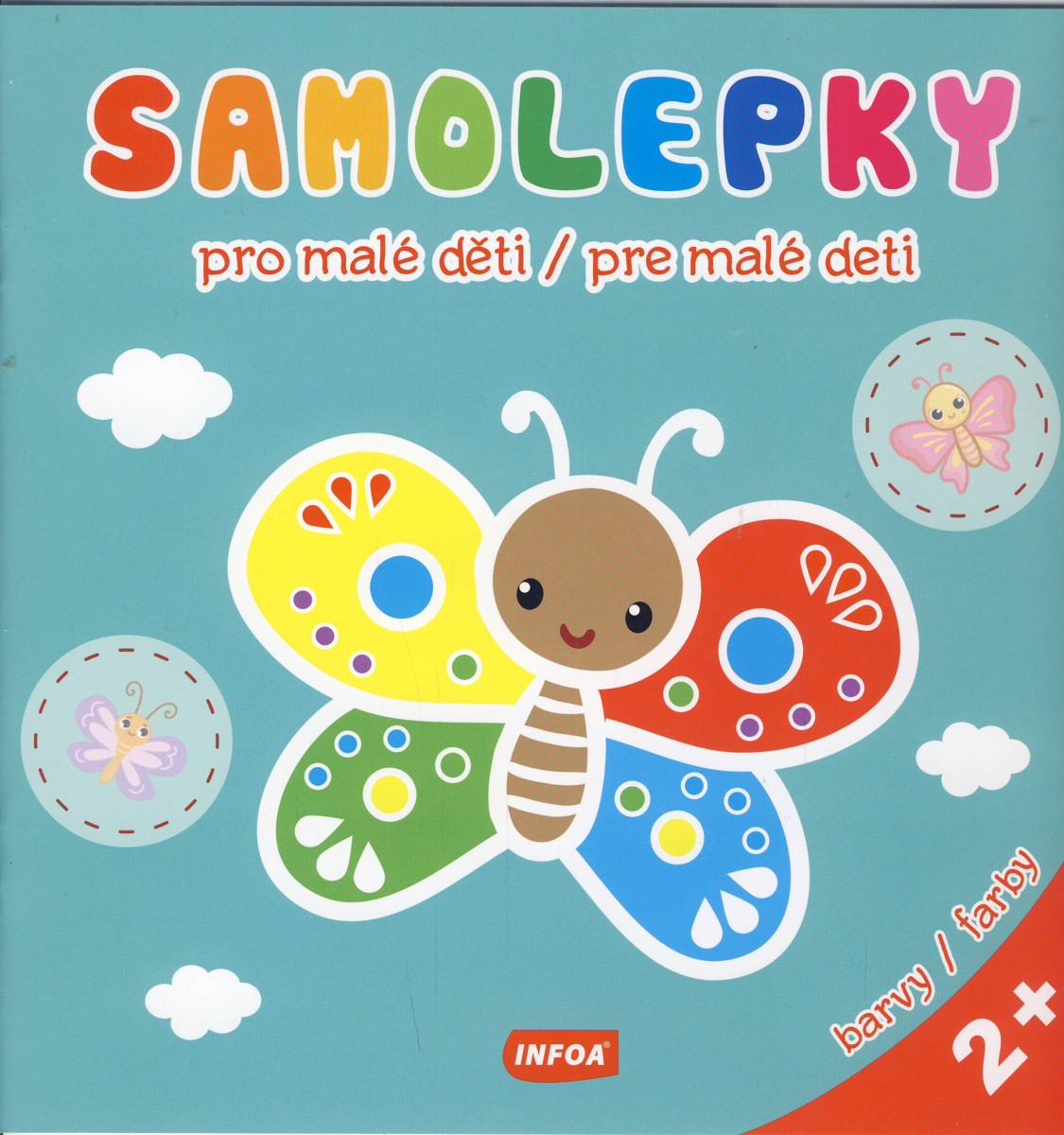 Samolepky pro mal dti barvy