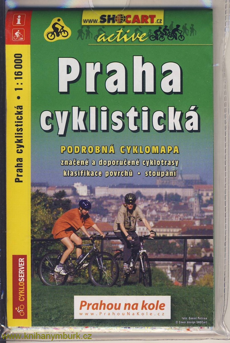Praha cyklistická mapa
