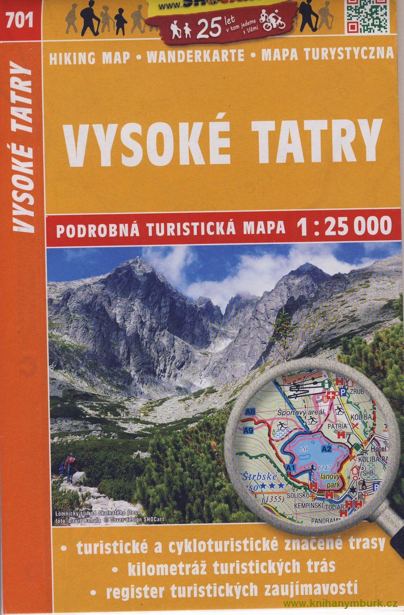 Vysoké Tatry 1:25000