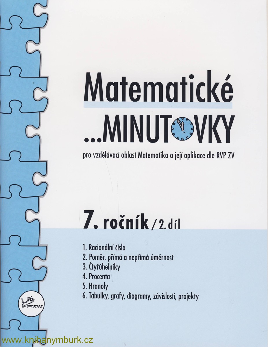 Matematické minutovky 7. r. 2. d.
