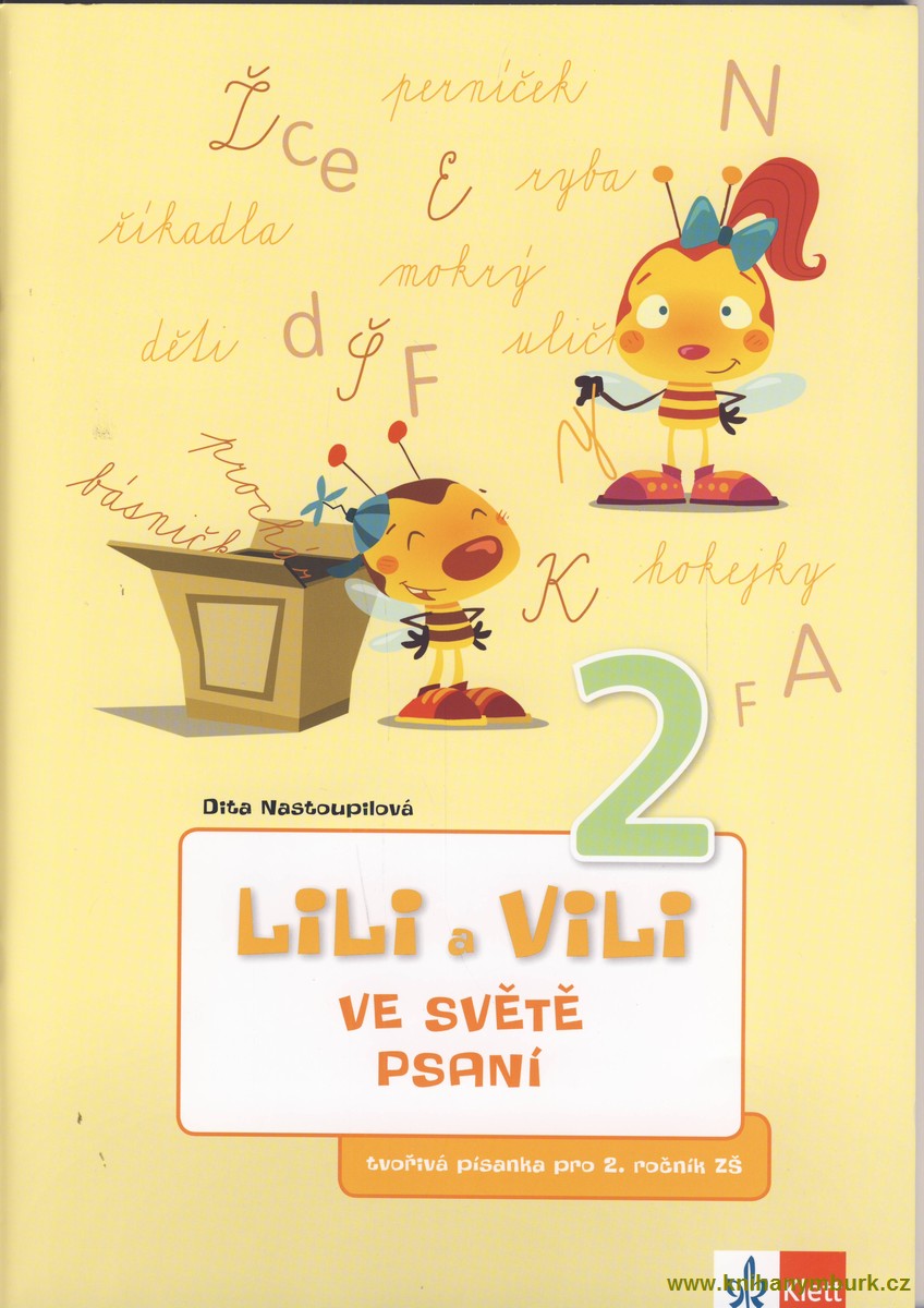 Lili a Vili 2 ve světě psaní - písanka
