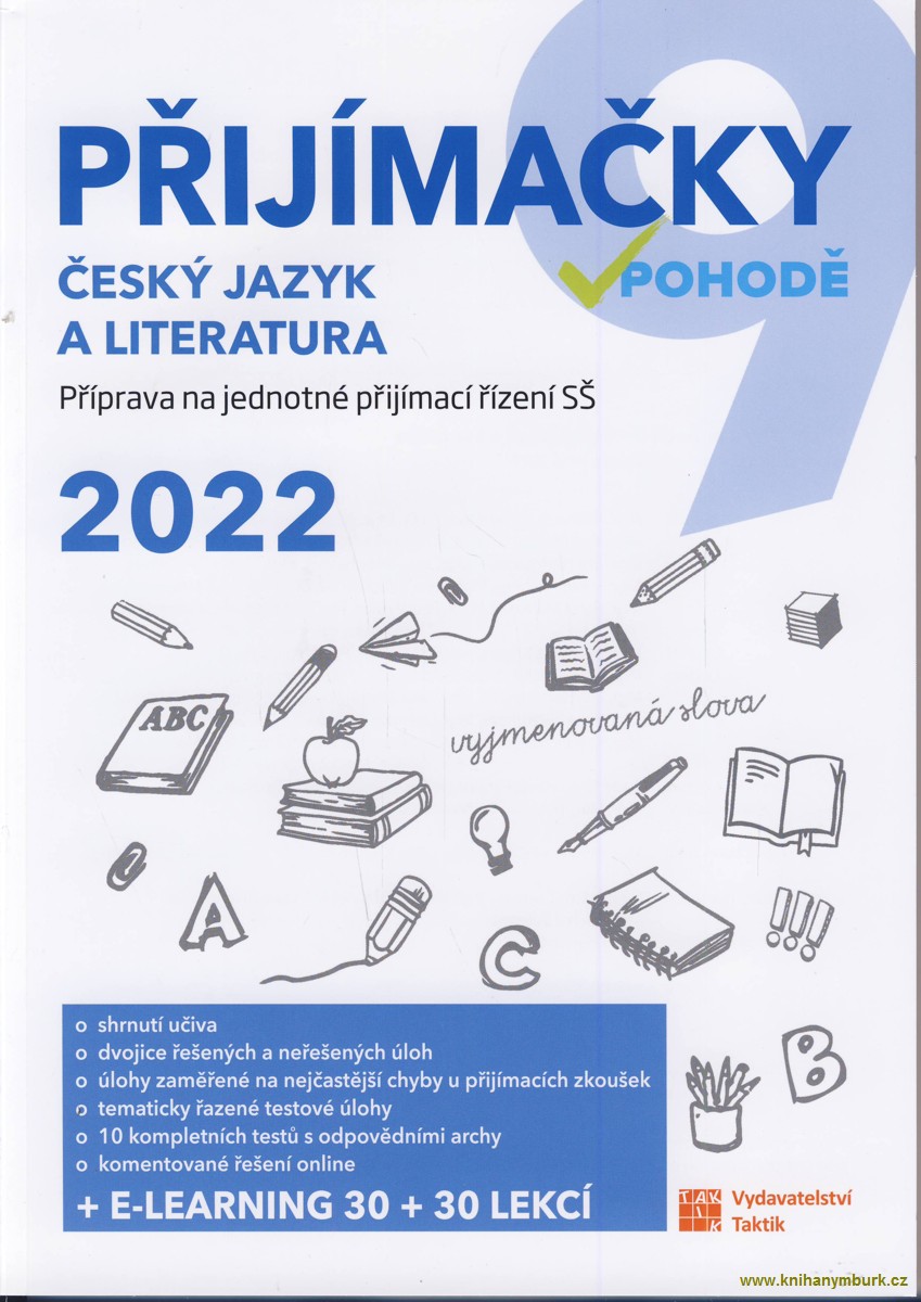 Přijímačky v pohodě 2022 český jazyk a literatura