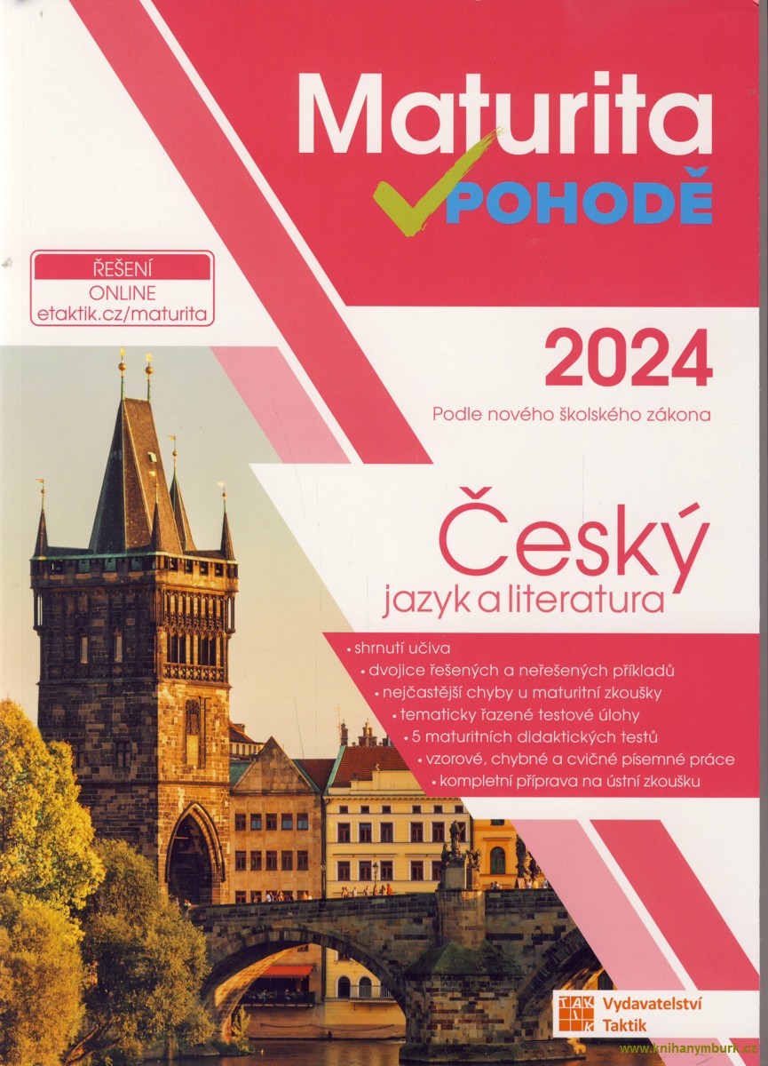 Maturita v pohodě 2024 český jazyk