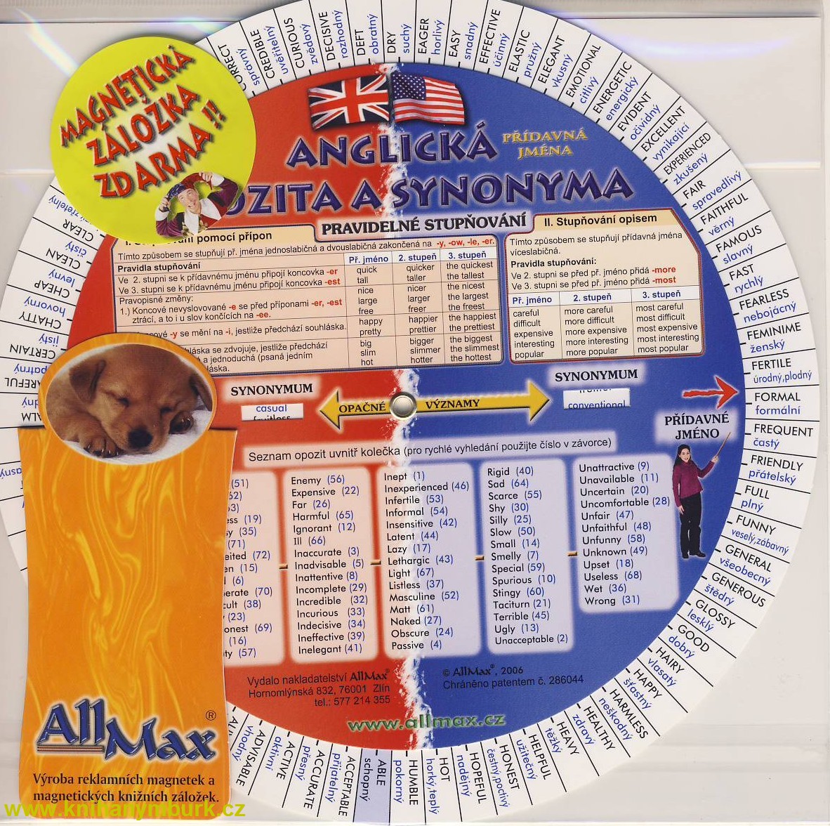 ALLMAX - Anglická opozita a jejich synonyma